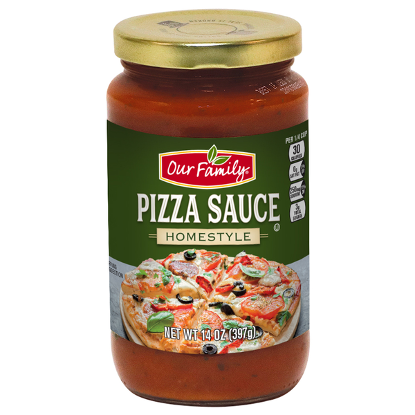 Our Family Pizza Sauce 14oz