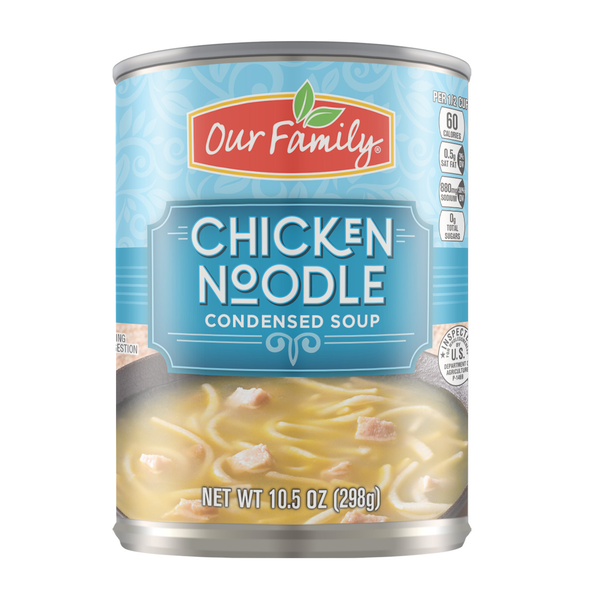 Our Family Chicken Noodle Condensed Soup 10.5oz