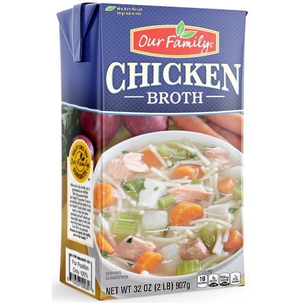 Our Family Chicken Broth 32oz