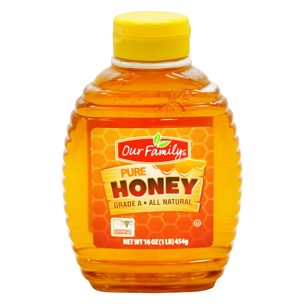 Our Family Pure Honey Bear 12oz