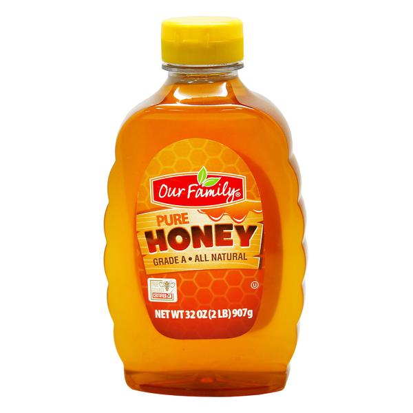 Our Family Pure Honey 32 oz