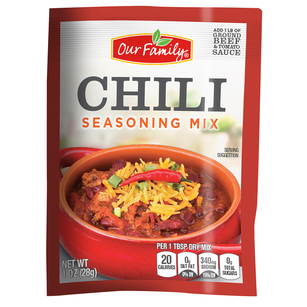 Our Family Chili Seasoning Mix 1oz