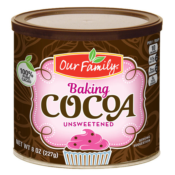 Our Family Baking Cocoa 8oz