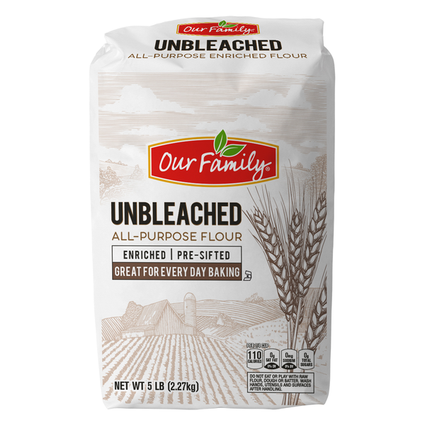 Our Family All-Purpose Bleached Flour 5lb