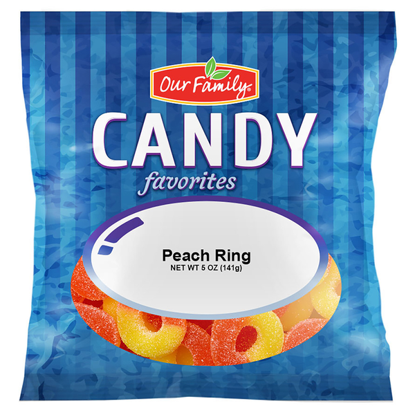 Our Family Peach Rings 6.25oz