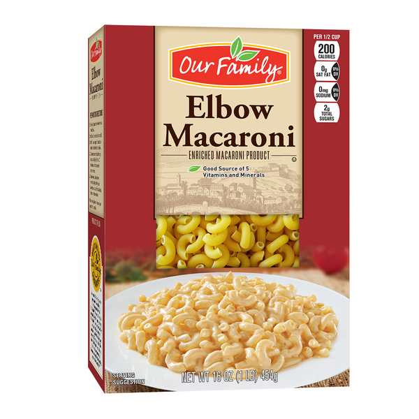 Our Family Elbow Macaroni 16oz