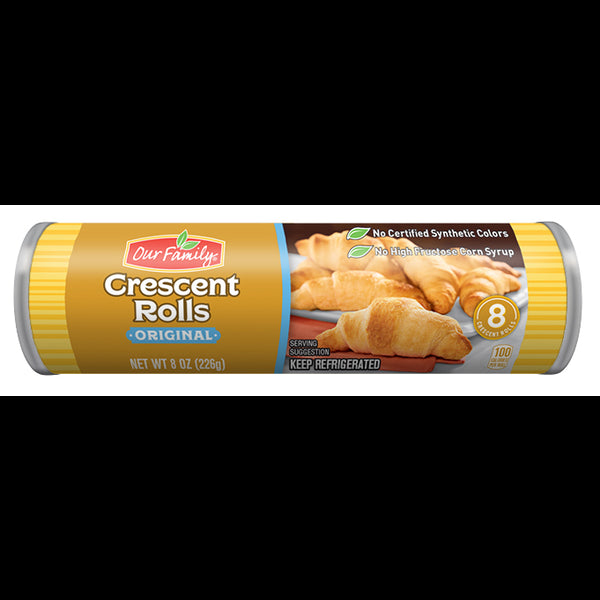 Our Family Crescent Rolls 8oz