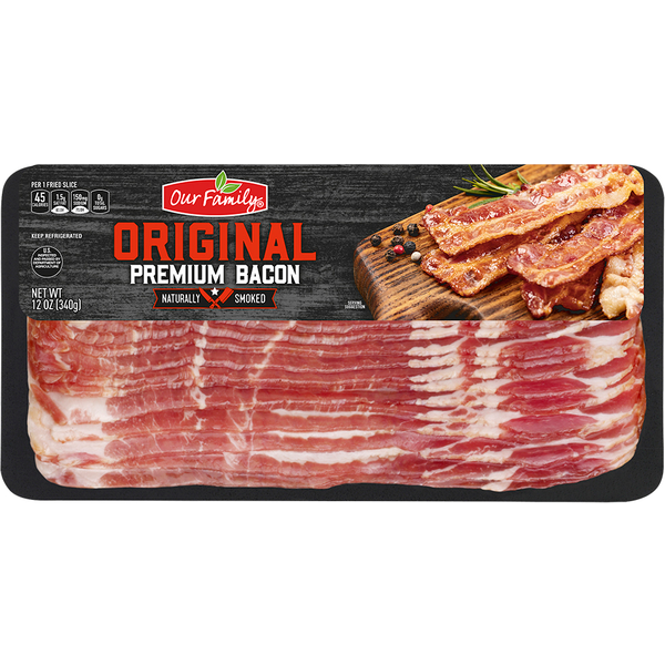 Our Family Original Premium Bacon 12oz