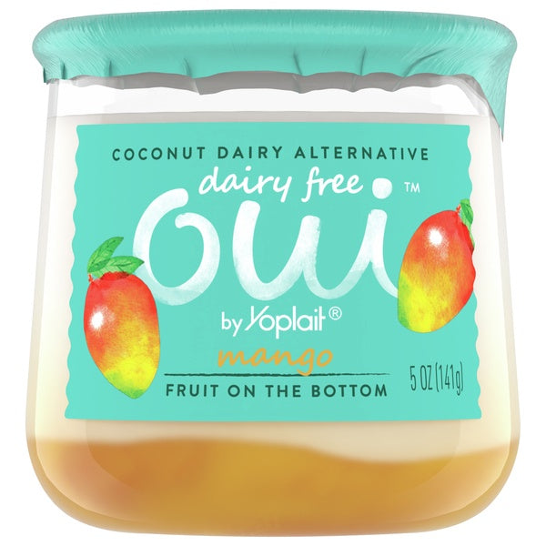 Yoplait Oui Dairy Free Mango Flavor Coconut Dairy Alternative 5oz