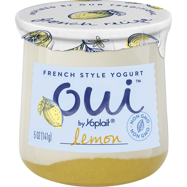 Yoplait Oui French Style Lemon Yogurt 5oz