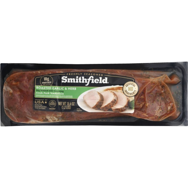 Smithfield Pork Tenderloin Garlic Herb 19.2oz