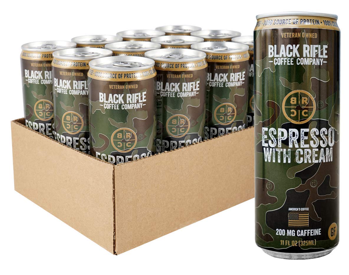 Black Rifle Coffee Company Espresso Mocha 11fl oz 12 ct