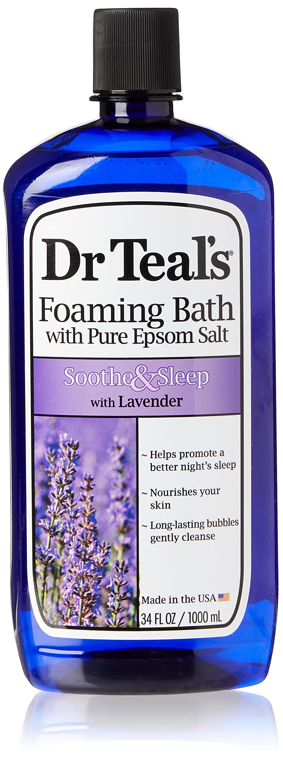 Dr. Teal's Foaming Bath With Pure Epsom Salt 34oz