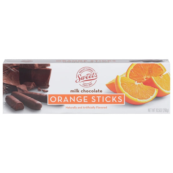 Sweet's Milk Chocolate Orange Sticks 10.5oz