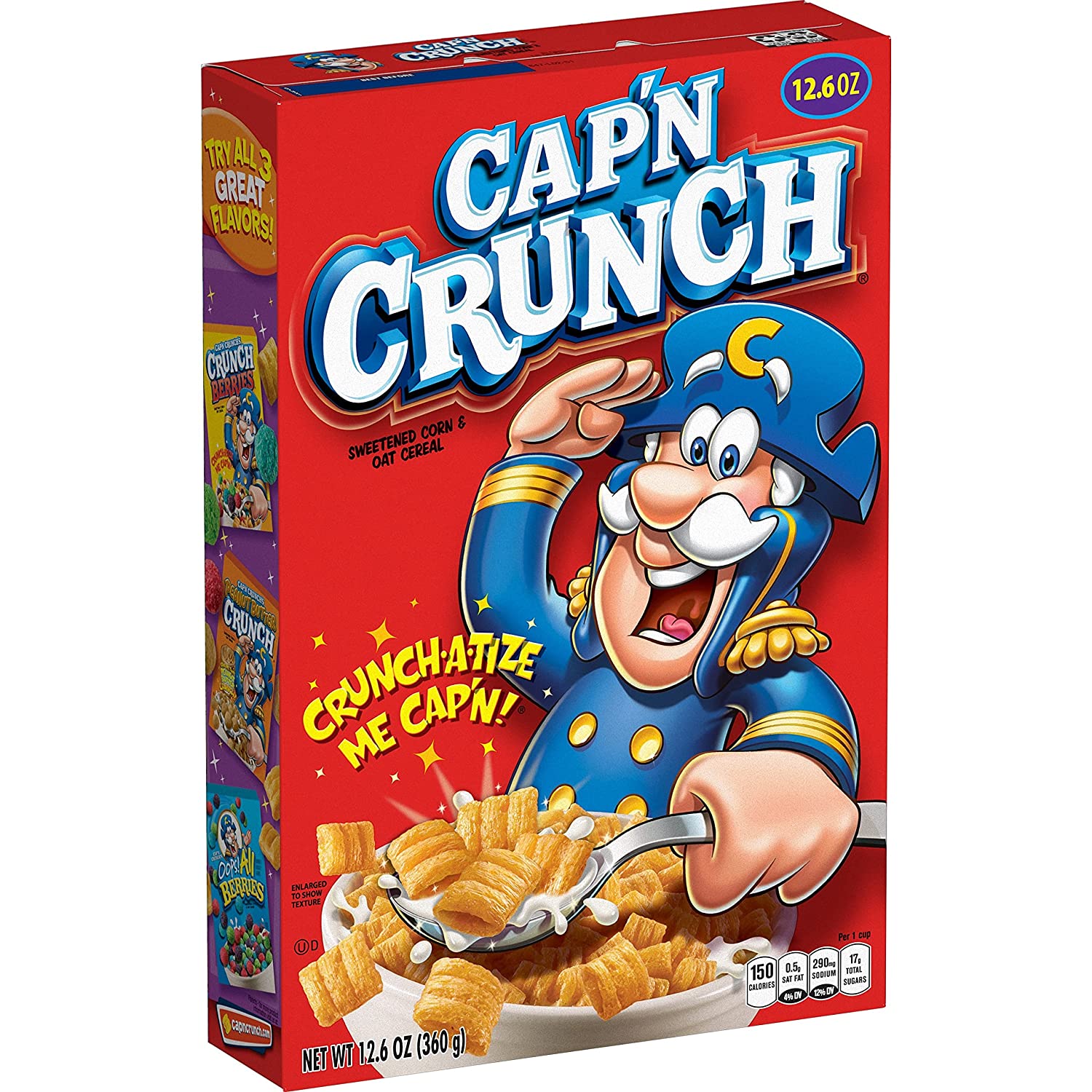 Quaker Cap'n Crunch Original Cereal 12.6oz