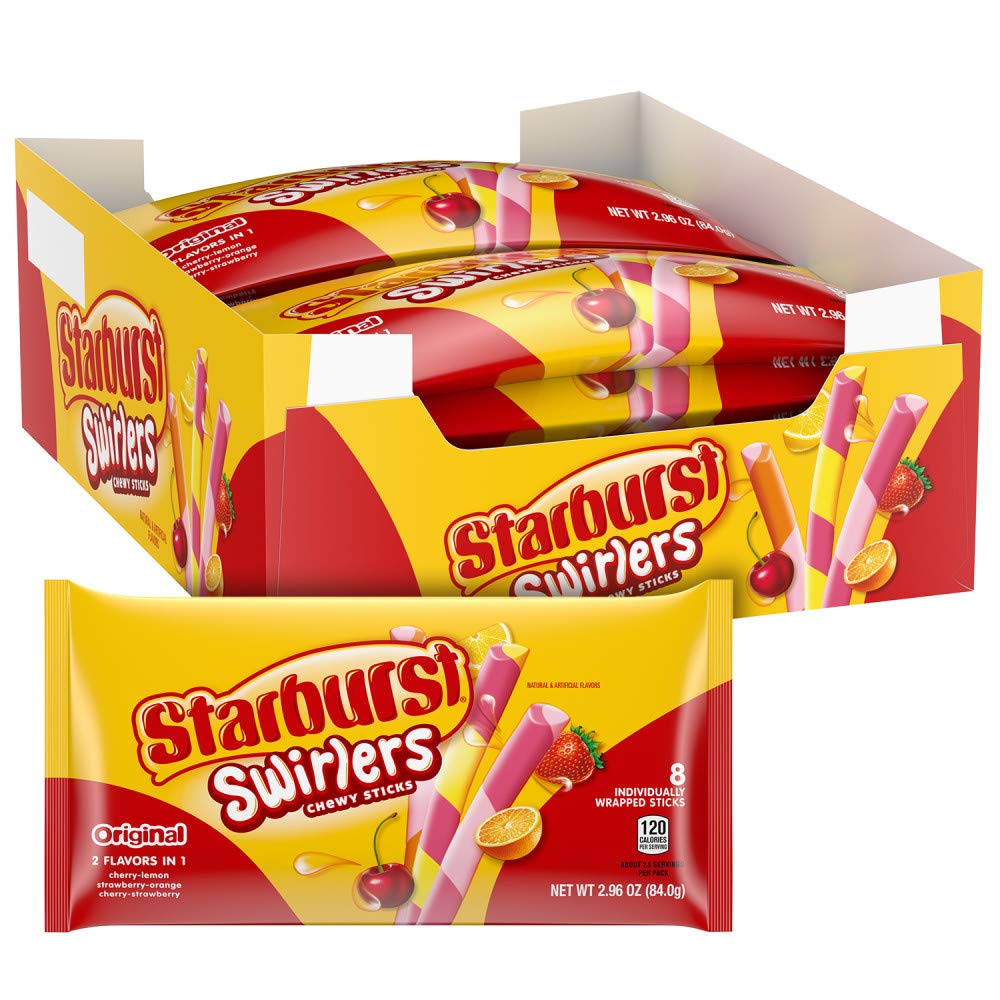 Starburst Swirlers Chewy Sticks 2.96oz