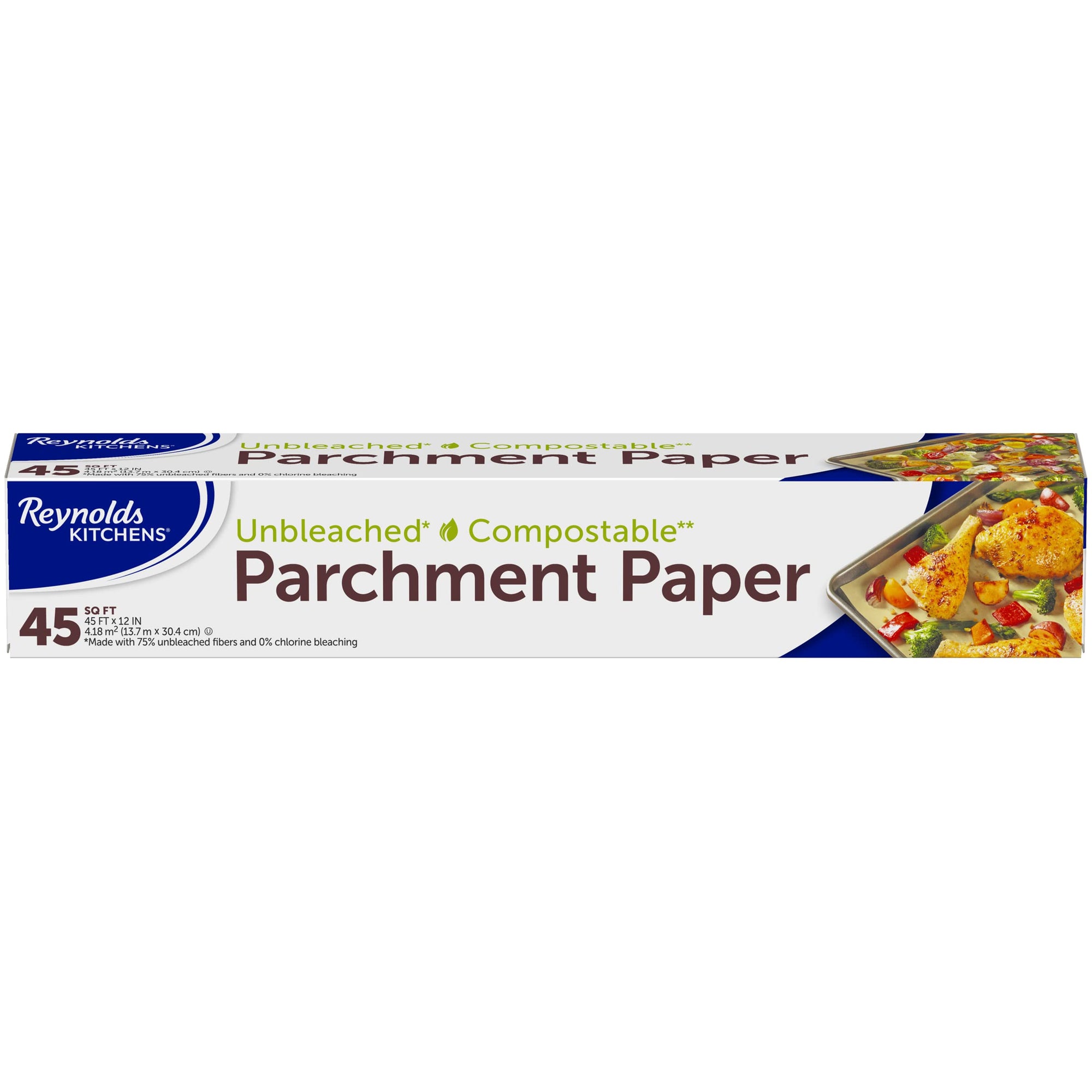 Reynolds Kitchens Unbleached Parchment Paper 45 sq ft x 12 in