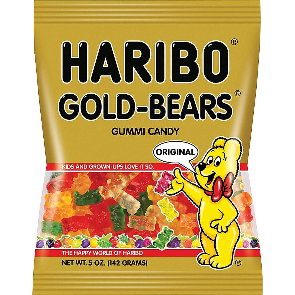 Haribo Goldbears Gummi Candy 5oz