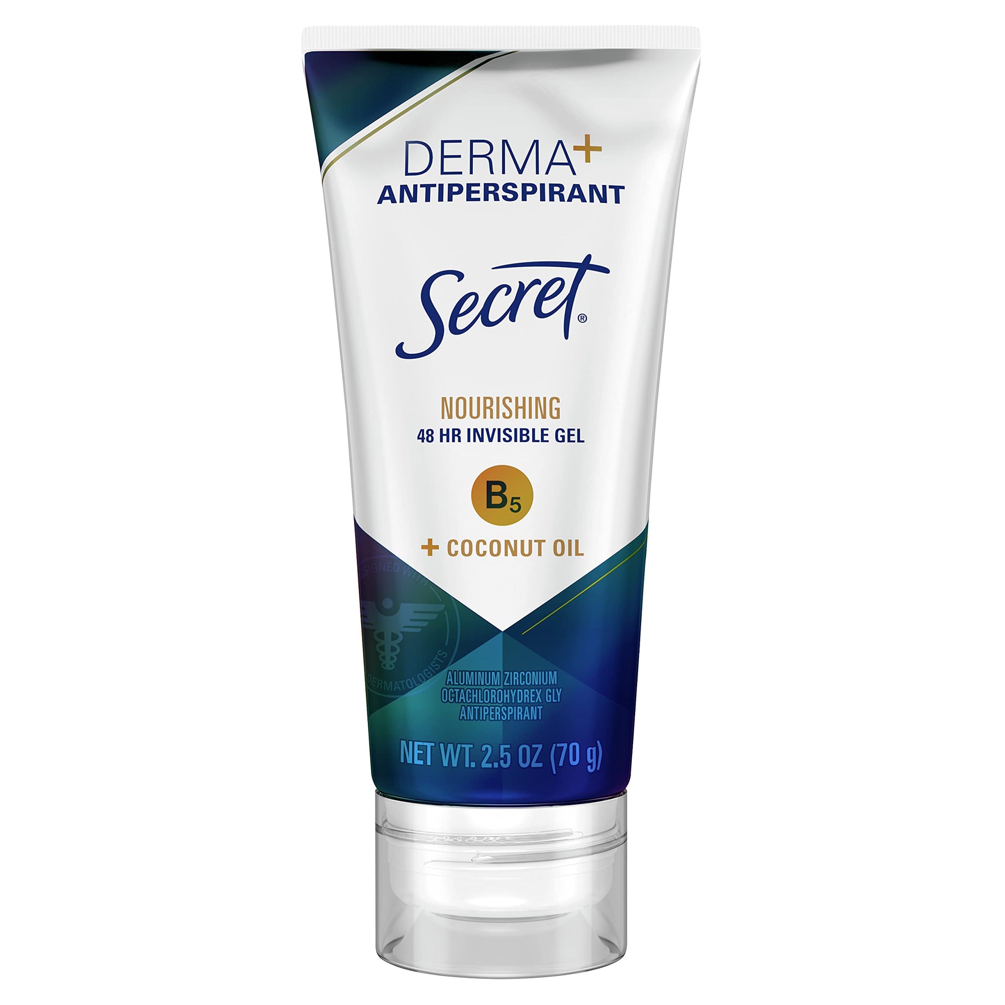 Secret Derma+Antiperspirant 48 Hour Invisible Gel 2.5oz