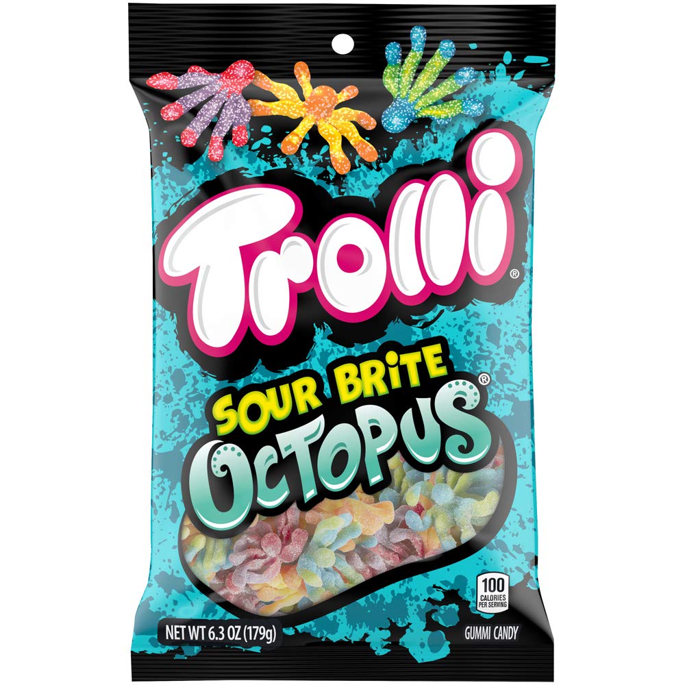 Trolli Sour Brite Octopus 3oz