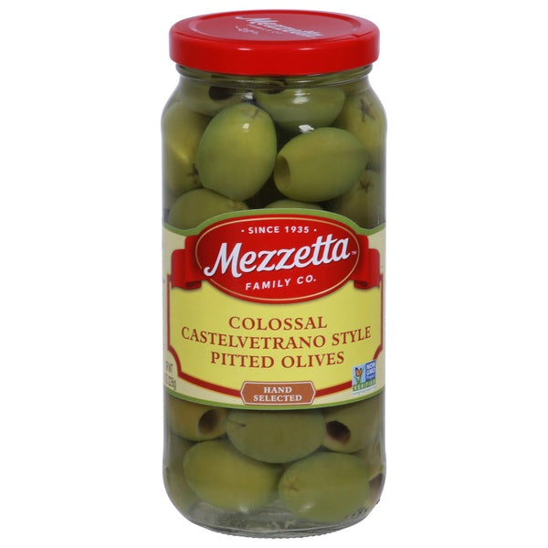 *Mezzetta Colossal Castelvetrano Style Pitted Olives 8oz