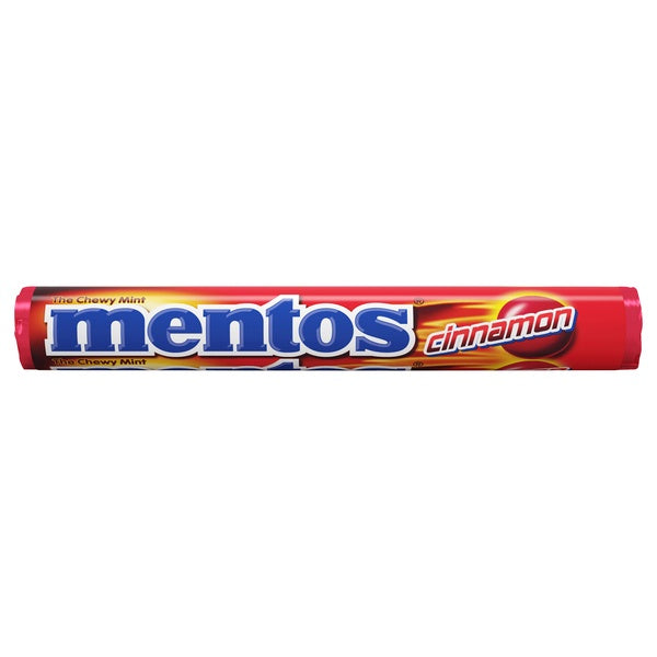 Mentos Cinnamon Flavored Roll Candy 1.32oz