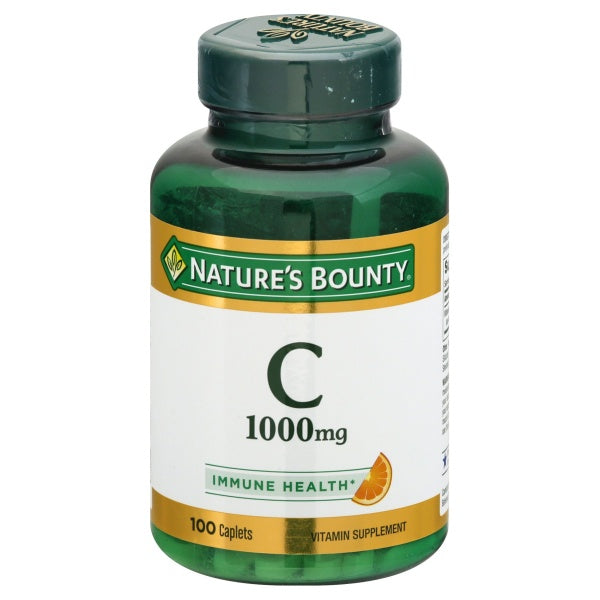 Nature's Bounty 1000mg Vitamin C Caplets 100ct