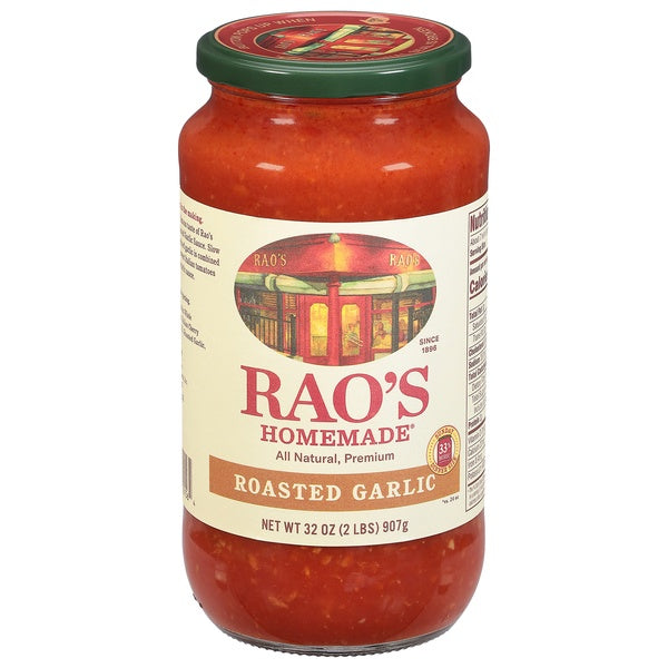 Rao's Homemade Roasted Garlic Pasta Sauce 32oz