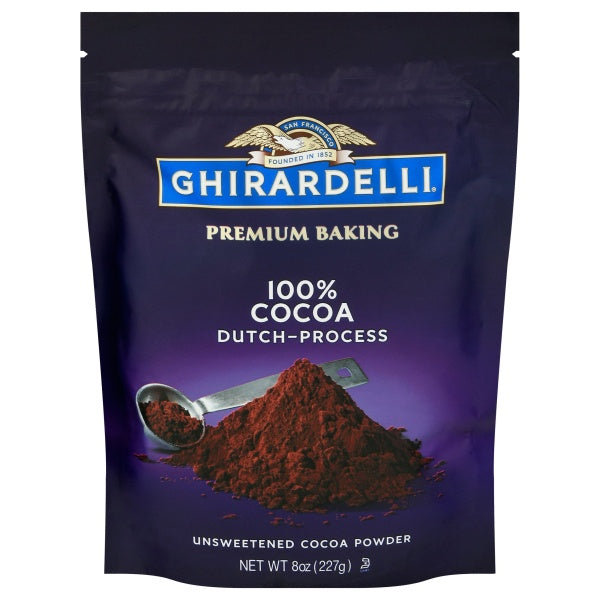 Ghirardelli Dutch-Process 100% Cocoa Unsweetened Cocoa Powder 8oz