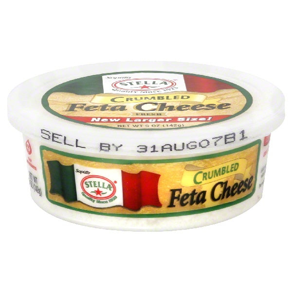 Stella Crumbled Feta Cheese 5oz