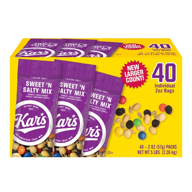 Kar's Sweet 'N Salty Trail Mix 2oz pk x 40