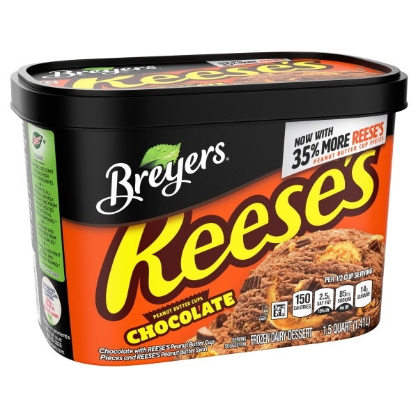 Breyers Reese's Peanut Butter Cups Chocolate Ice Cream 1.5qt