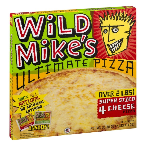 Wild Mike's Super Sized 4 Cheese Ultimate Pizza 36.3oz