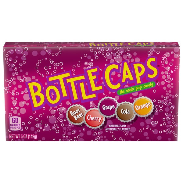 Wonka Bottle Caps Candy Box 5oz