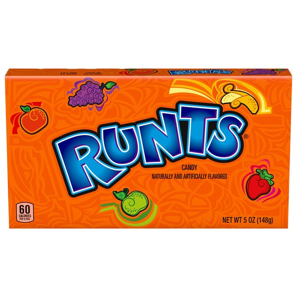 Wonka Runts Candy Box 5oz