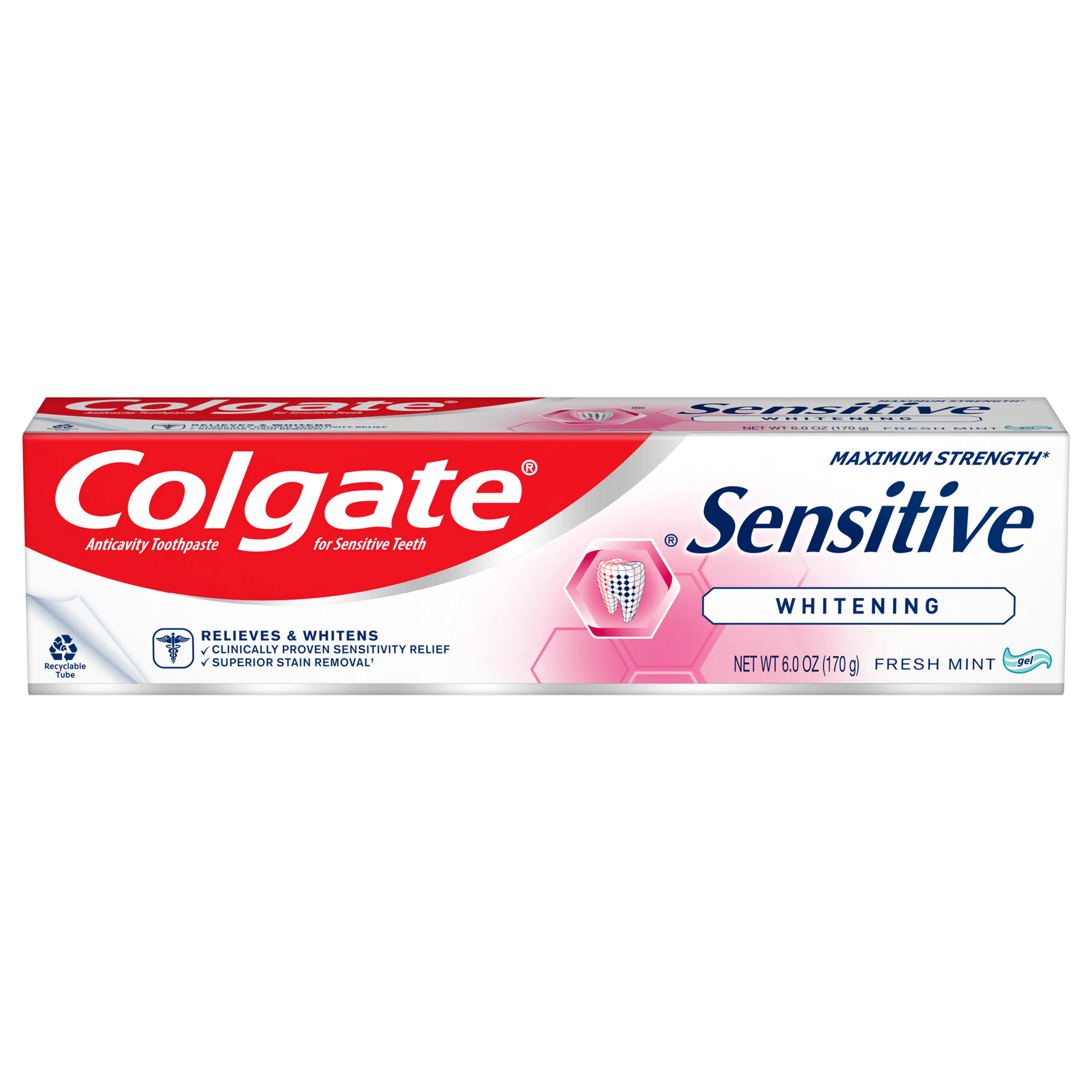 Colgate Sensitive Whitening Toothpaste 6.0oz