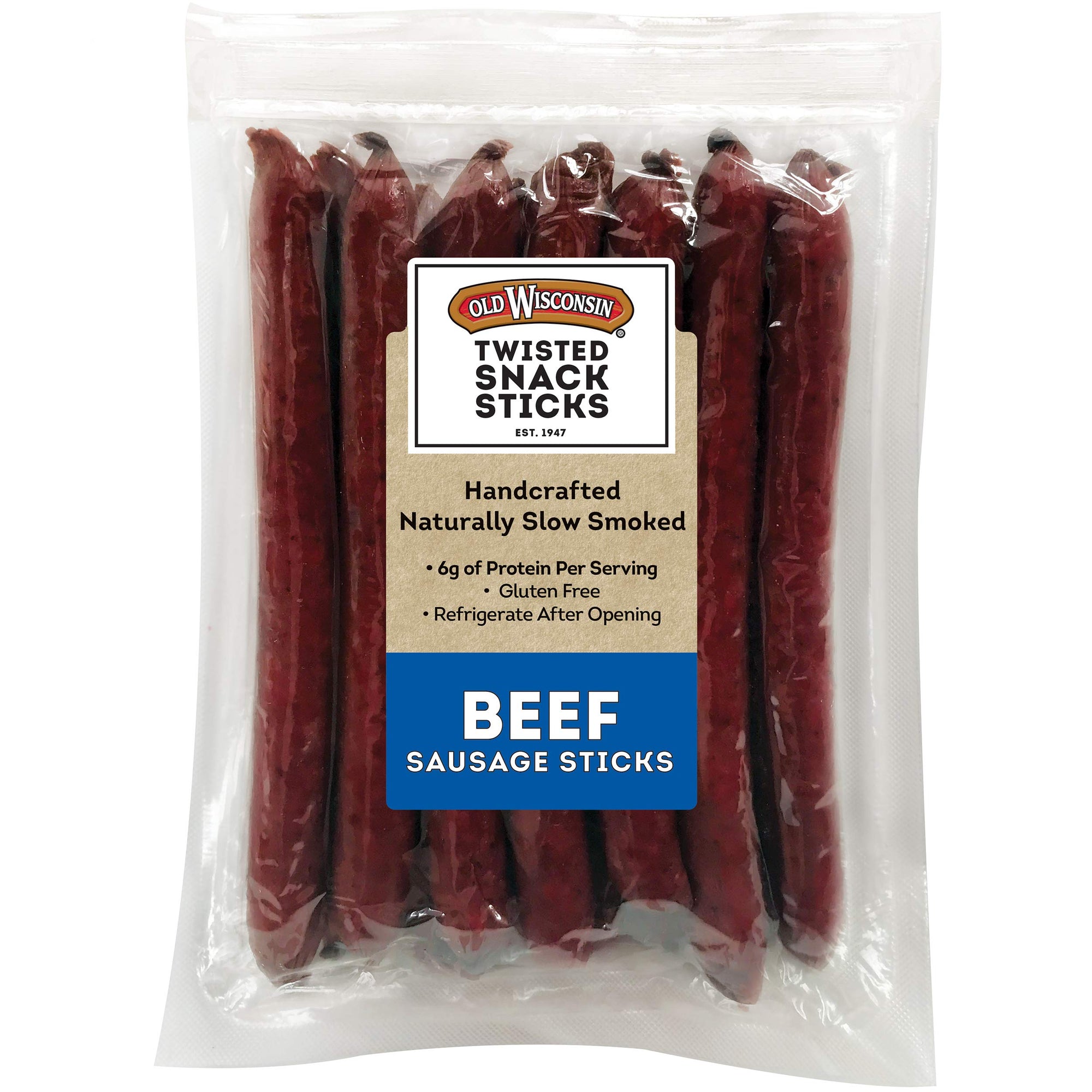 Old Wisconsin Deli Beef Snack Sticks 5oz