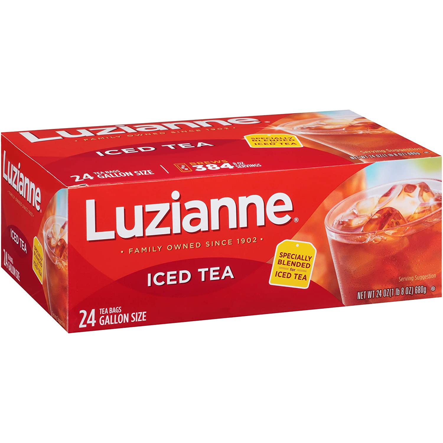 Luzianne Regular Iced Tea Bags 24ct