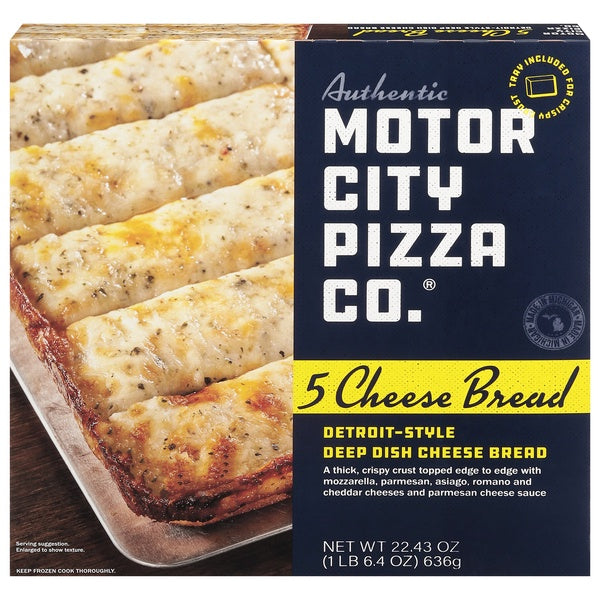 Motor City Pizza Co. 5 Cheese Deep Dish Cheese Bread 22.43oz