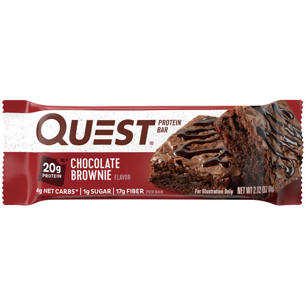 Quest Chocolate Brownie Protein Bar 2.12oz