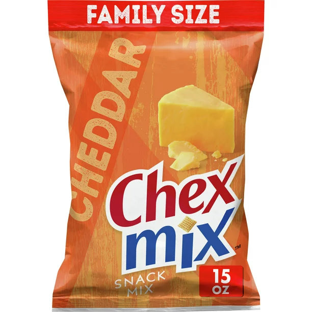 Chex Mix Cheddar Family Size Snack Mix 15oz