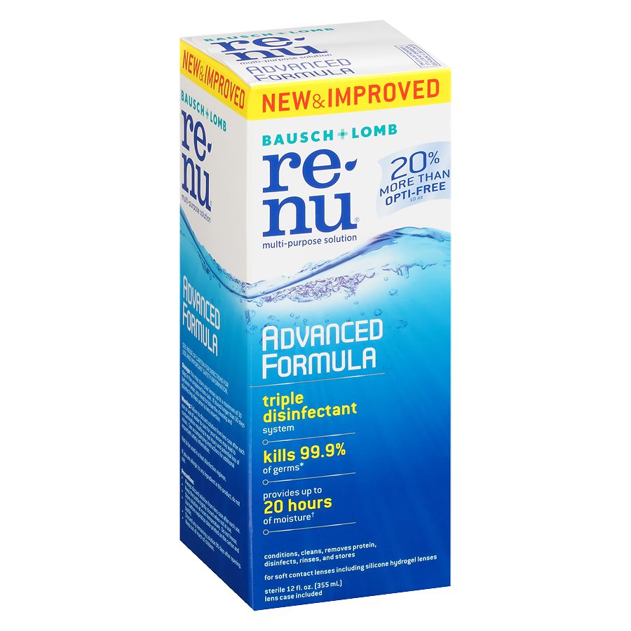 Re-nu Multi-Purpose Contact Lens Solution 12fl oz