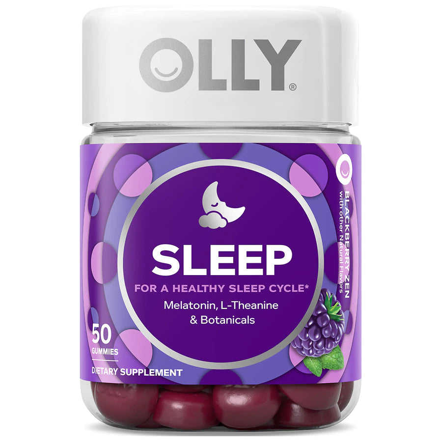 Olly Blackberry Zen Restful Sleep Gummies 50 ct