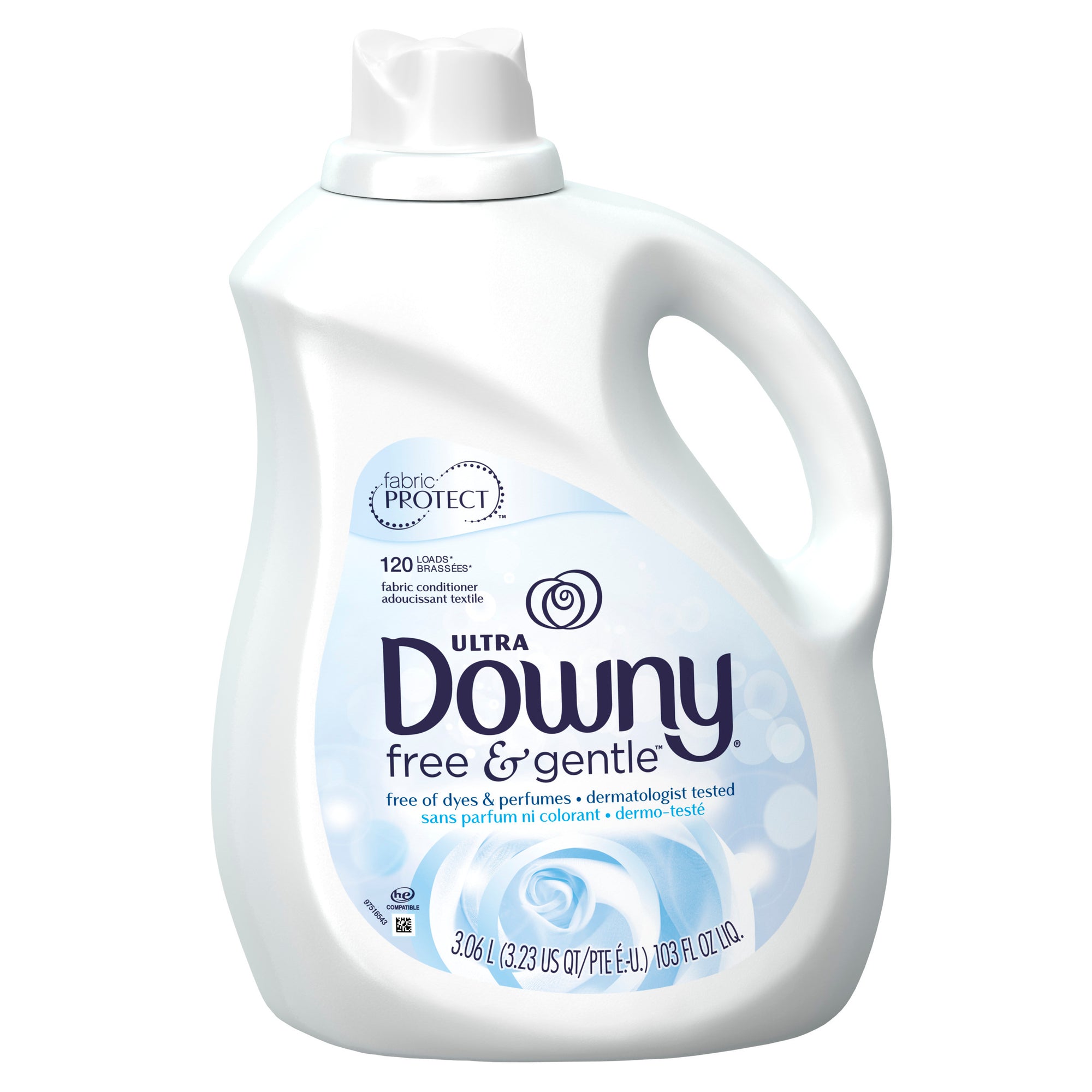 Ultra Downy Free & Gentle Fabric Conditioner 103oz