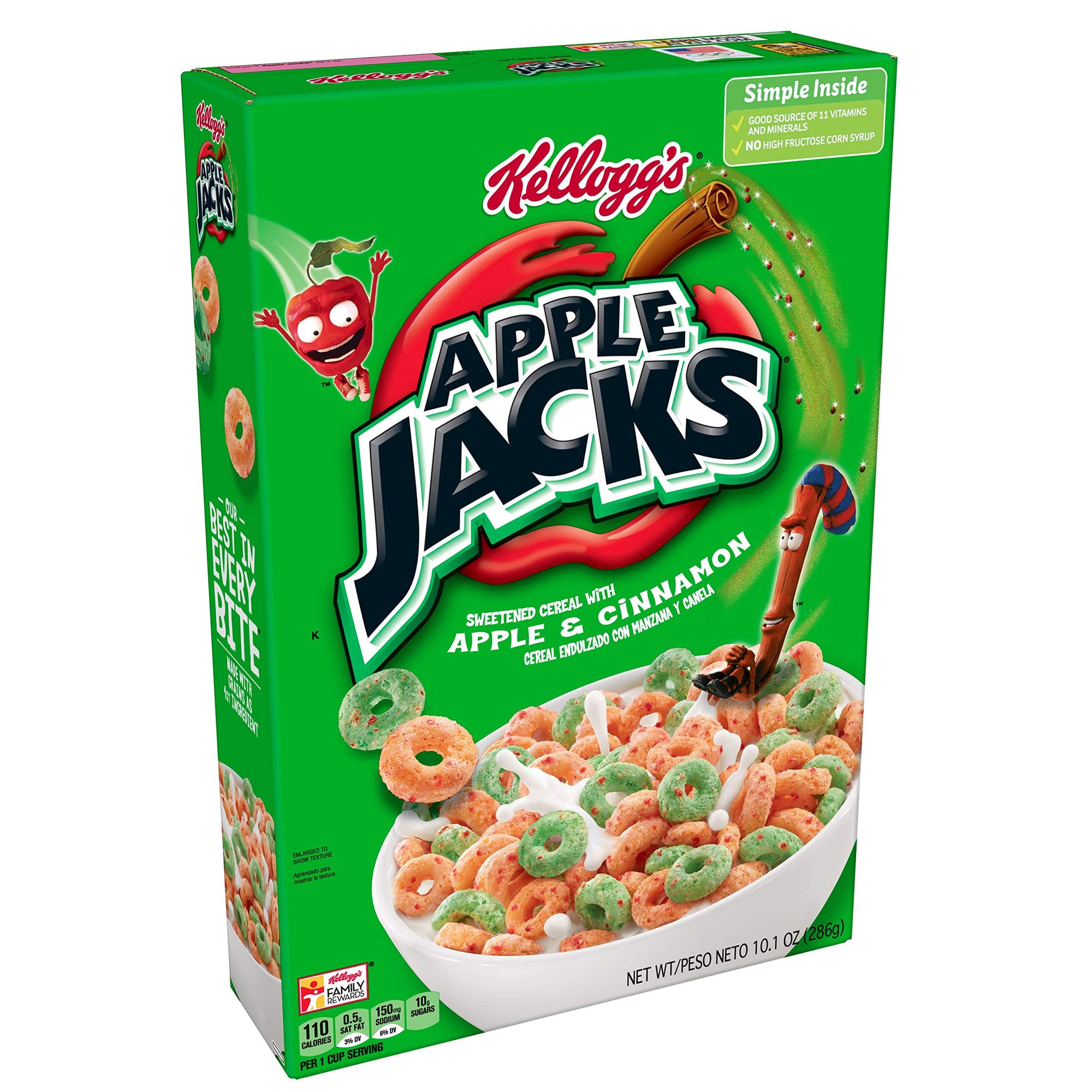 Kellogg's Apple Jacks Cereal 10.1oz