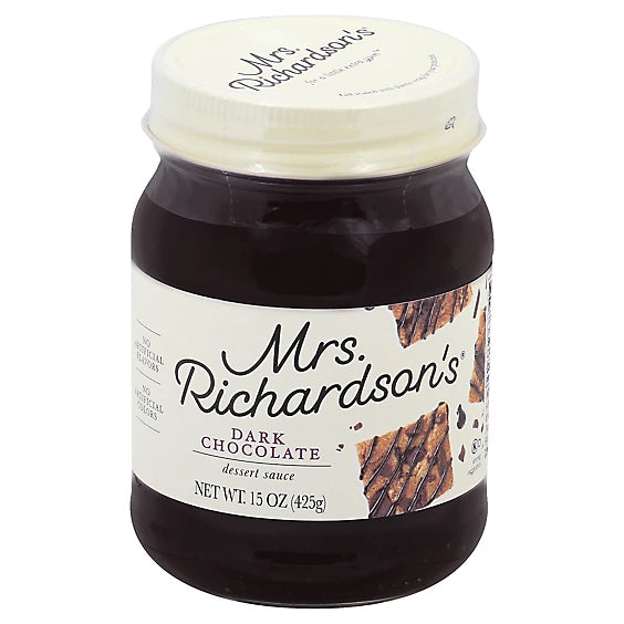 Mrs. Richardson's Dark Chocolate Topping 15oz