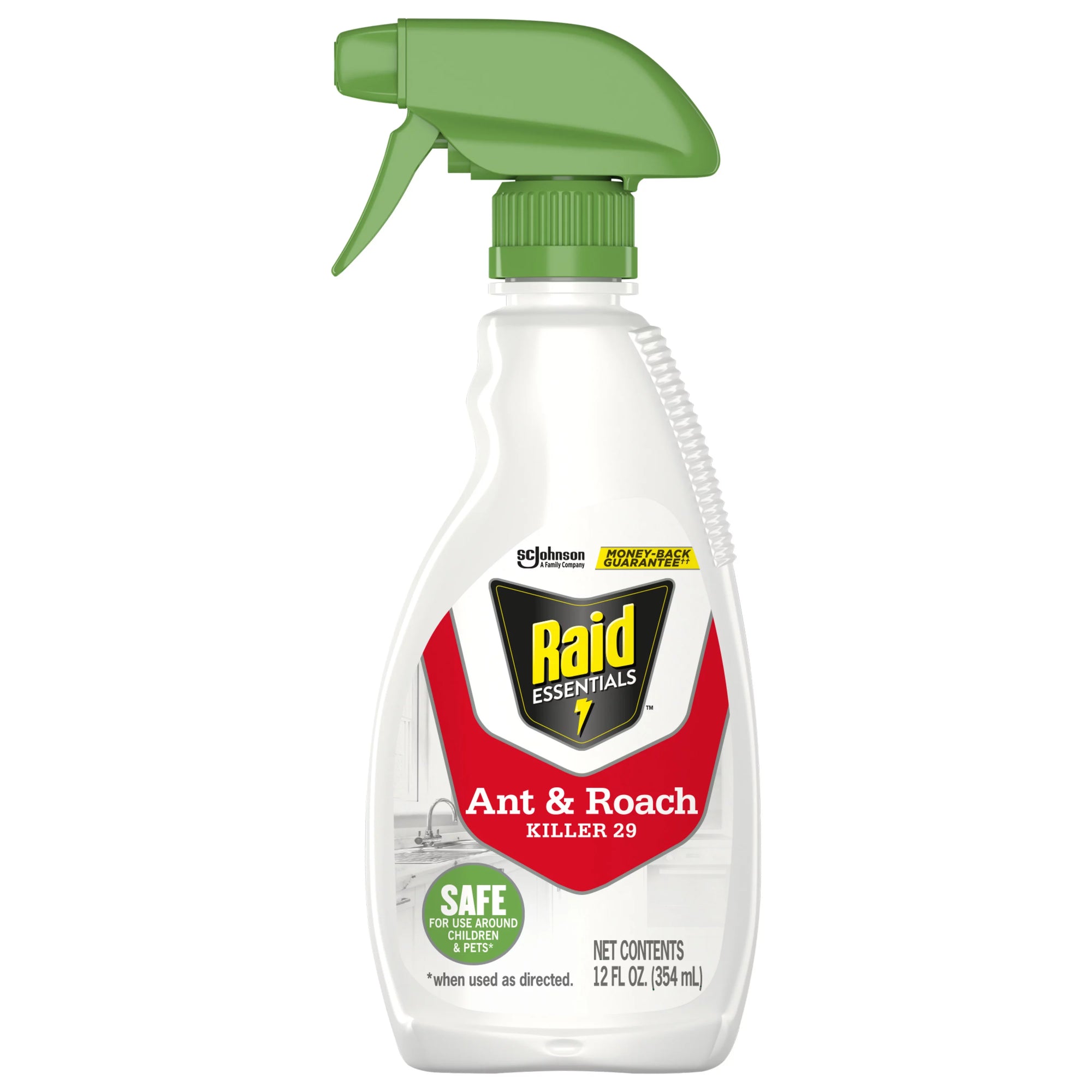 Raid Essentials Ant & Roach Insect Trigger Spray 12oz