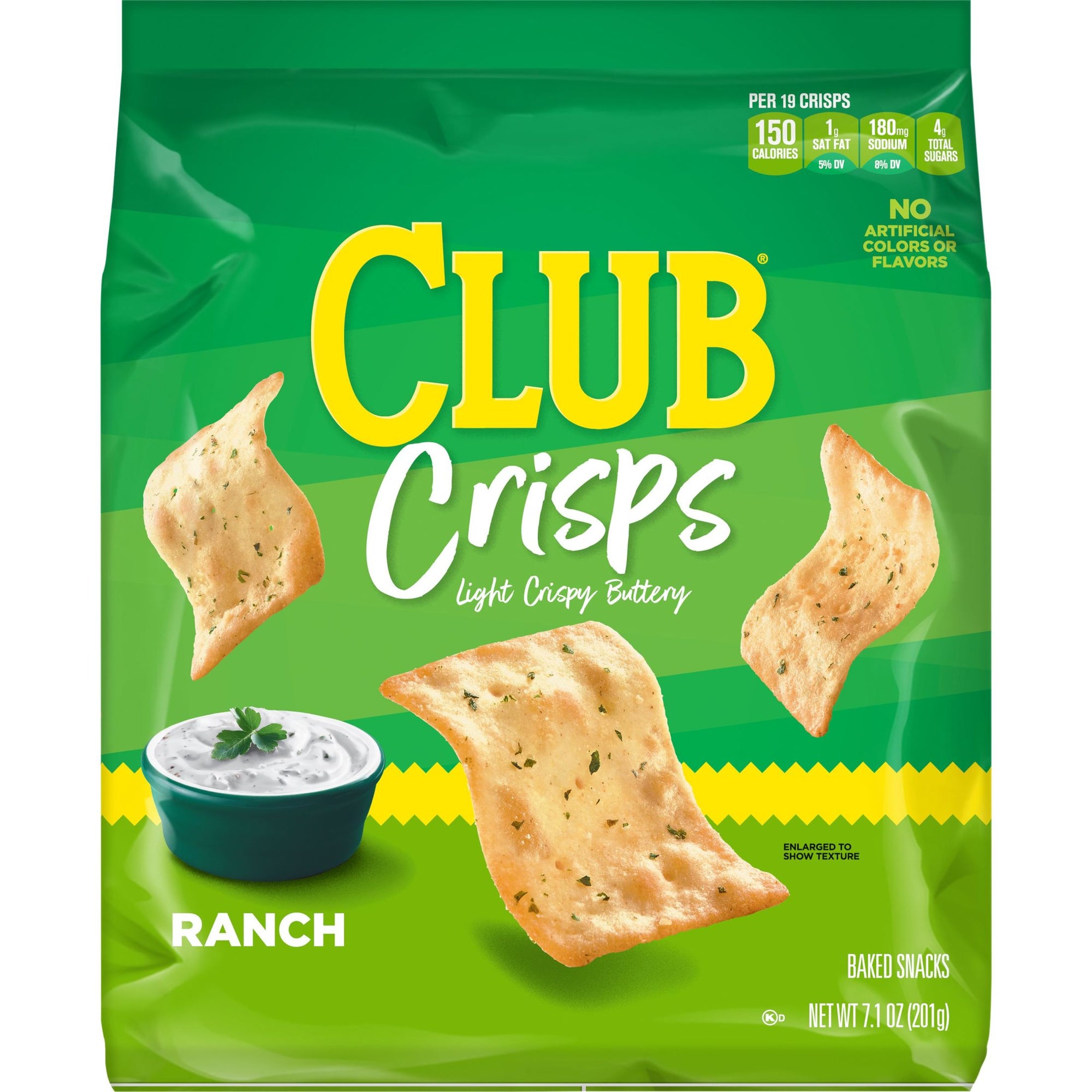 Kellogg's Club Crisps Ranch 7.1oz