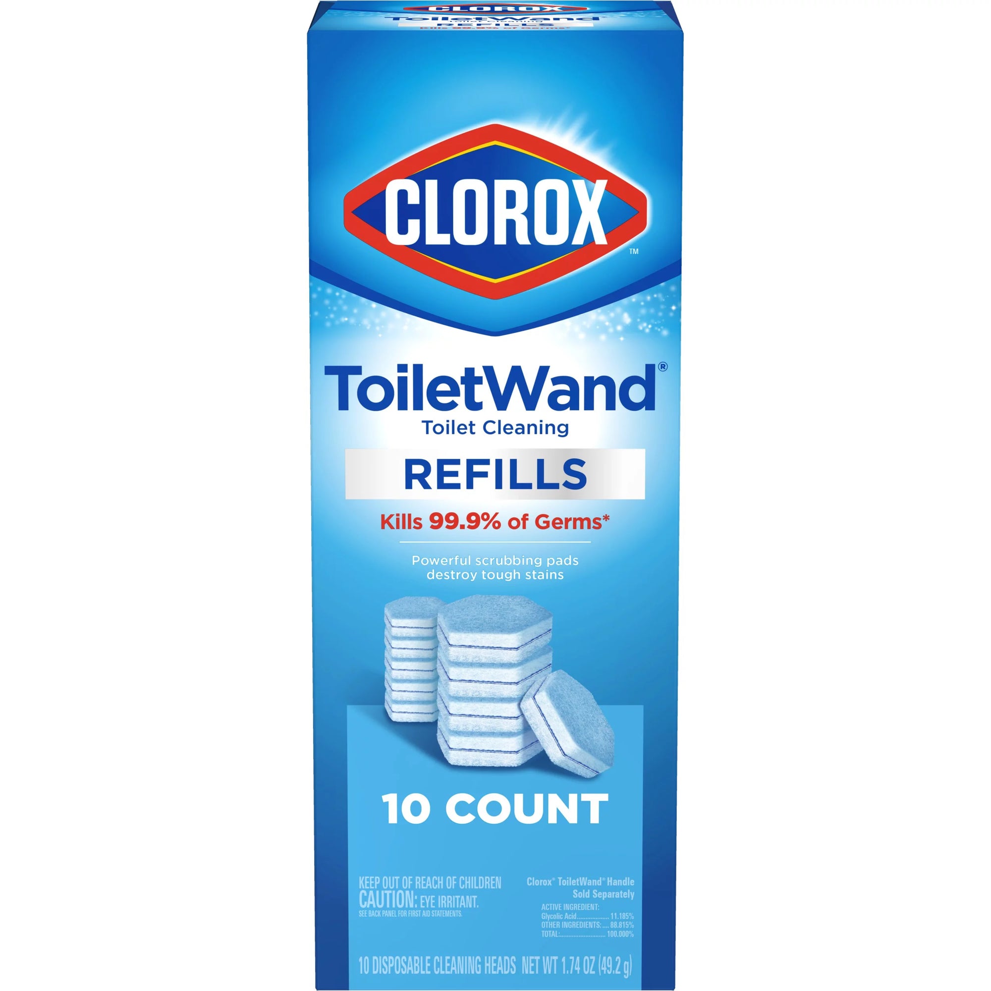 Clorox Toilet Wand Disinfecting Refills 10 ct.