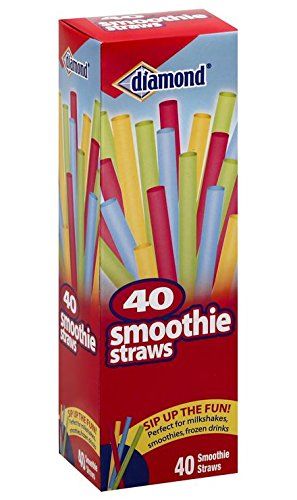 Diamond Smoothie Straws 40 ct